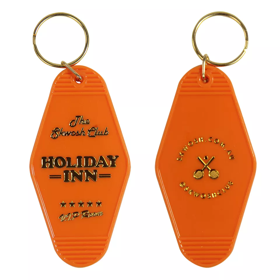 Custom Key Tags Ship in 3 Days 50 Pcs Vintage Hotel Motel Keychain