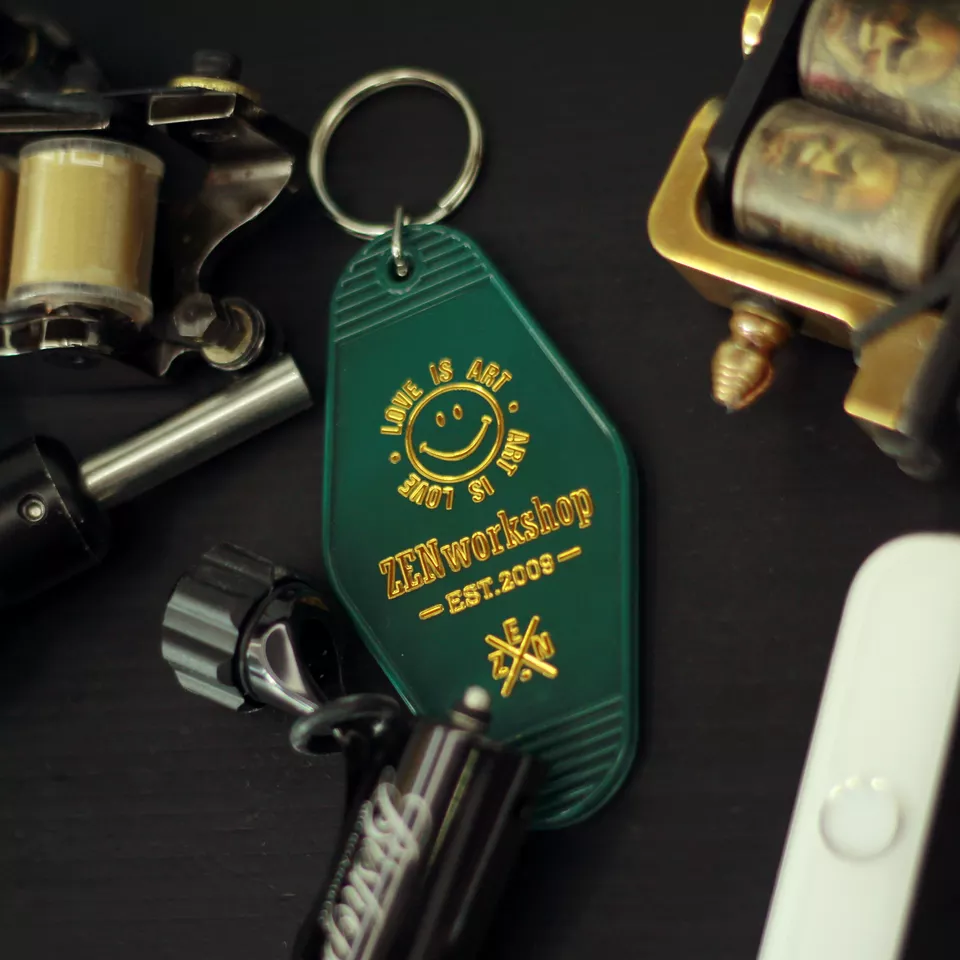 Bulk Custom Logo Lasered Key Tags Fast Ship