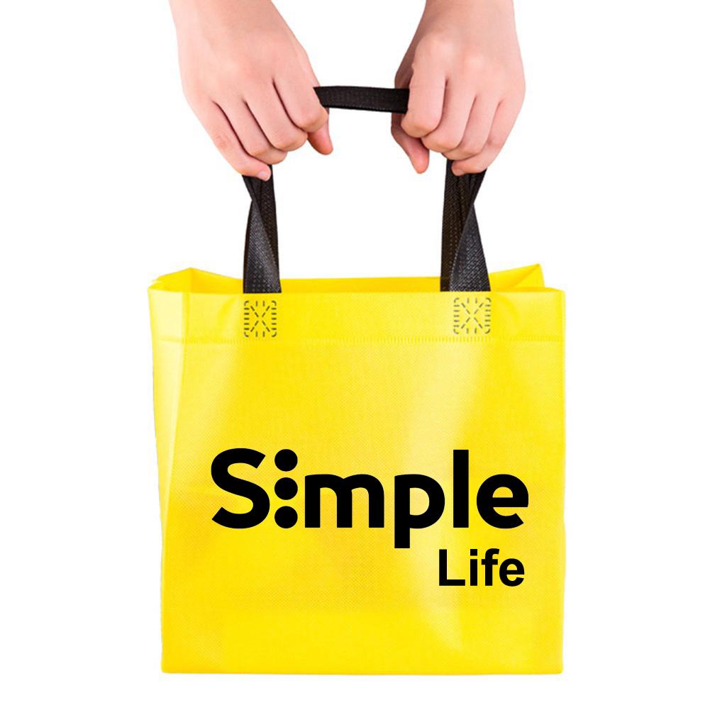 Custom Tote Bags Recyclable Grocery Nonwoven Shopping Bags