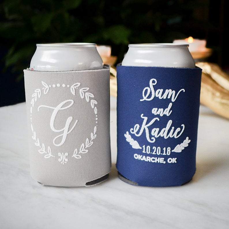 Custom Logo 12oz Neoprene Can Cooler Collapsible 330ml Can Holder