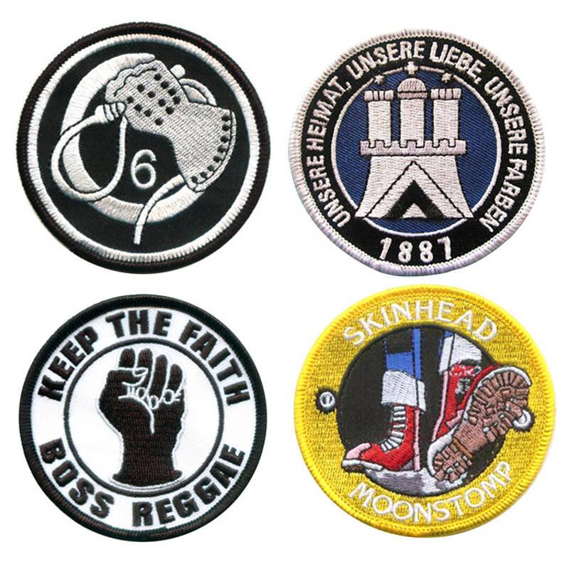 Custom Embroidered Patches 100% Embroidery