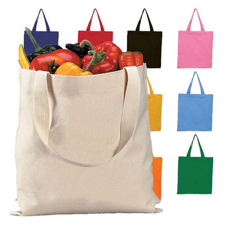 MOQ 30PCS Personalized Bags Canvas Tote bags Cotton Shopping Bags with logo
