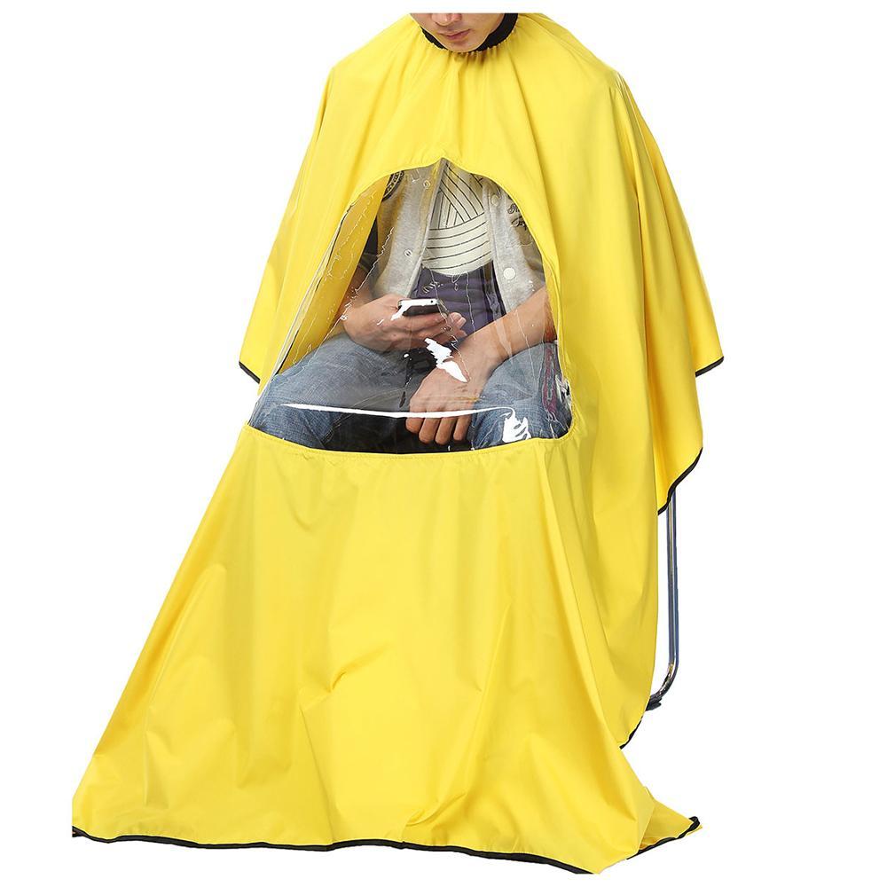 Barber Capes Custom Hairdresser Apron Hair Cutting Cape with Window
