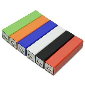 Promotional UL Listed Charge-N-Go 2200 mAh Power Bank Custom logo Portable Charger for phones