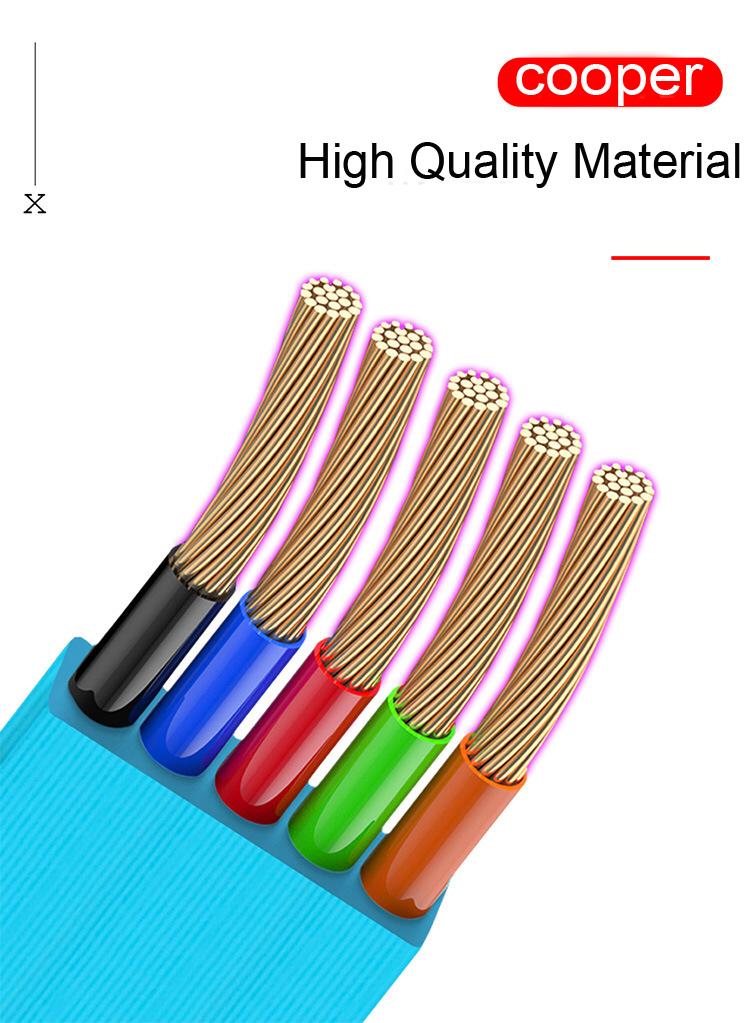 Customized 3-in-1 Retractable Charging Cable Fast Charging Dual USB Cable for phone