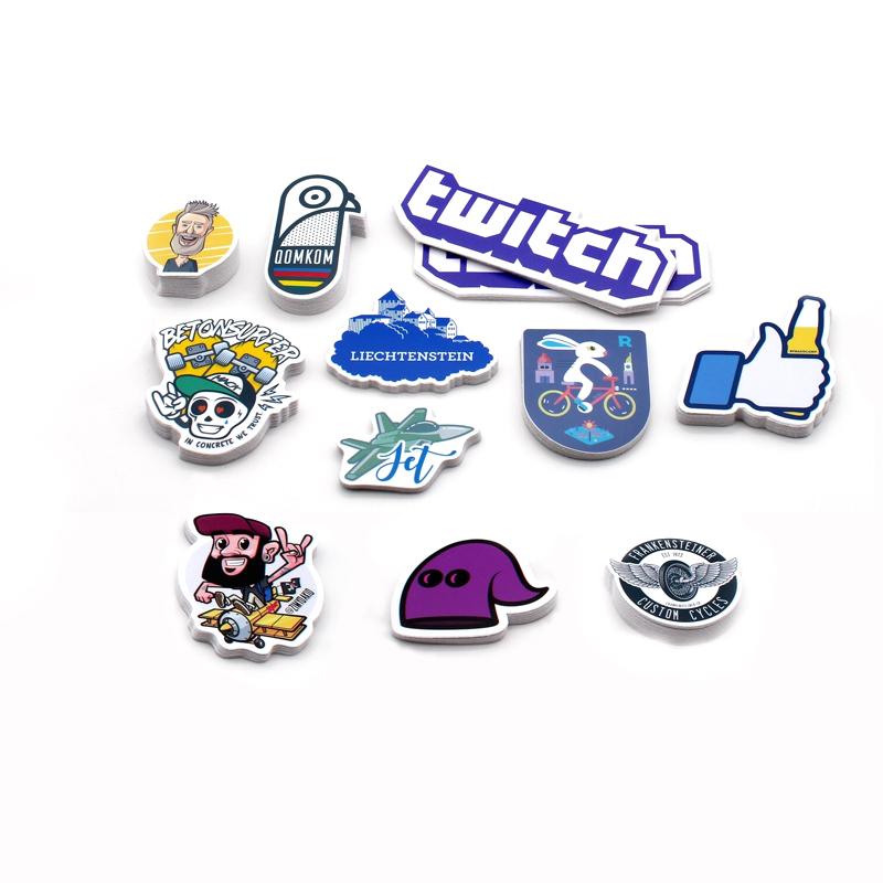 Custom Paper Sticker Die Cut Custom Sticker With Brand Logo