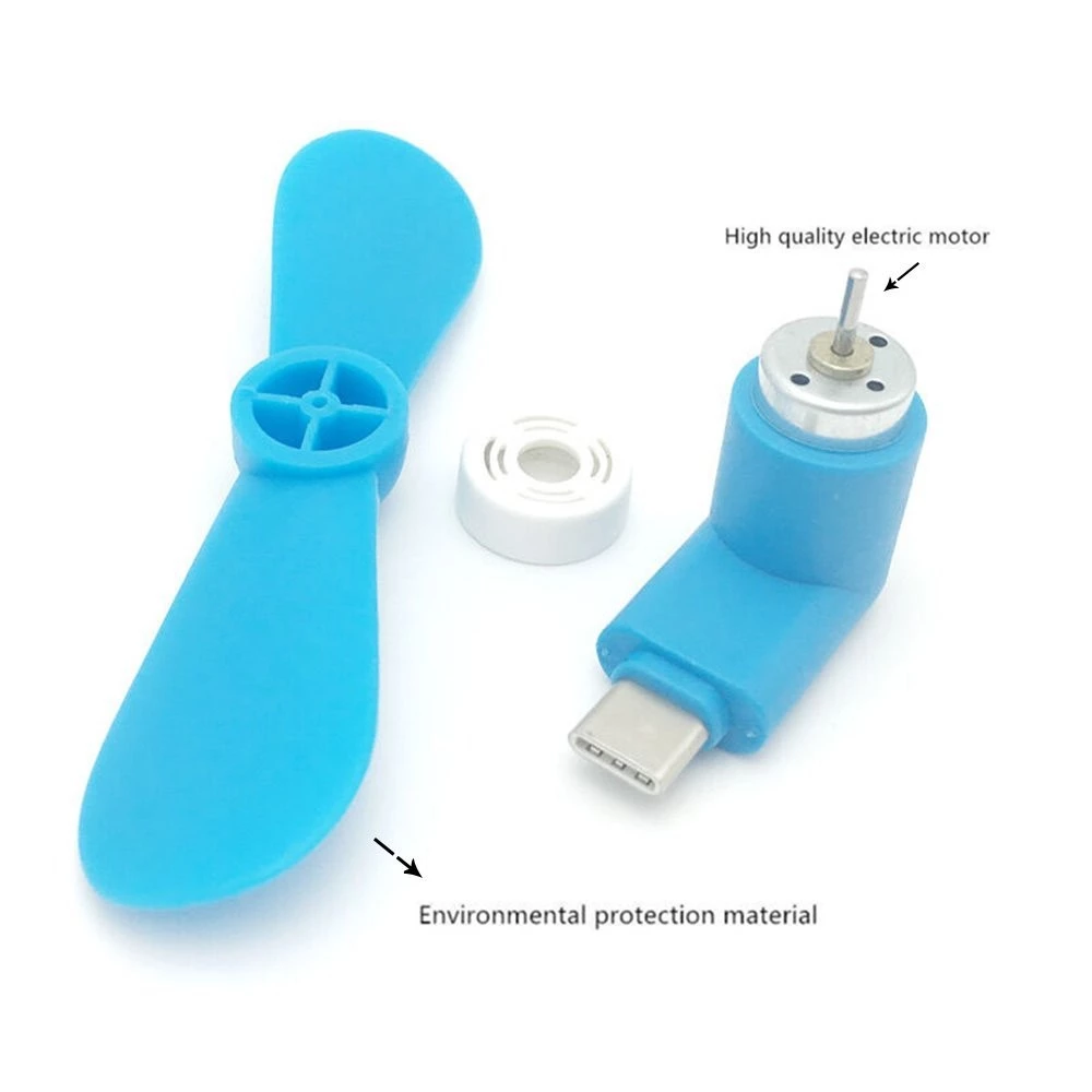 Logo Micro USB Mini Fan for Android phones