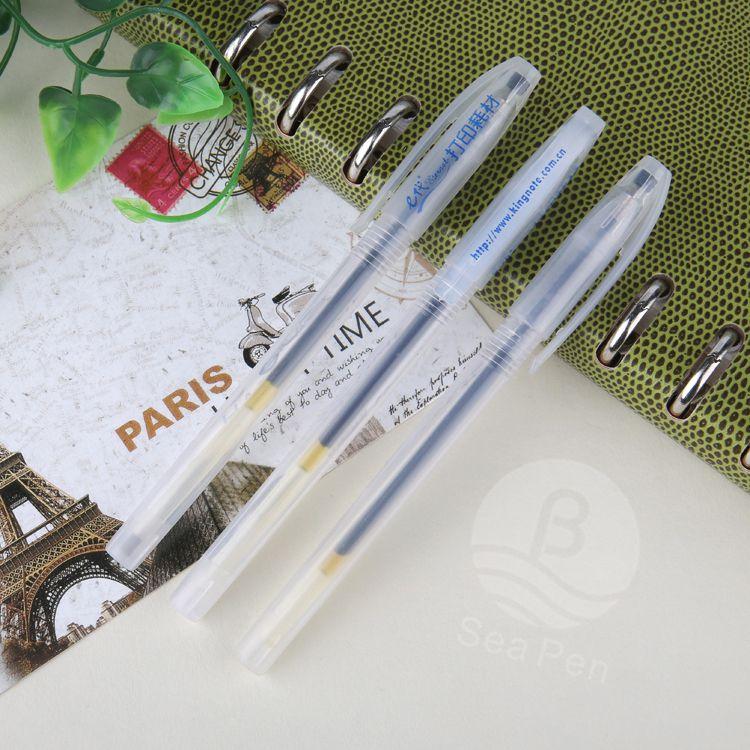 Custom Gel Pens Stylish Colors Branded Rollerball Pen Plastic Pen  With Logo