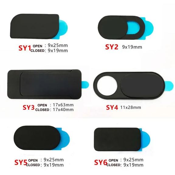 Custom Printed Webcam Cover Slide for Laptop Ultra Thin Camera Privacy Cover for Phone, Mac