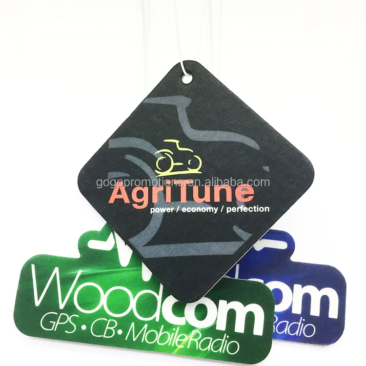 Wholesale Custom Shape Paper Car Air Freshener