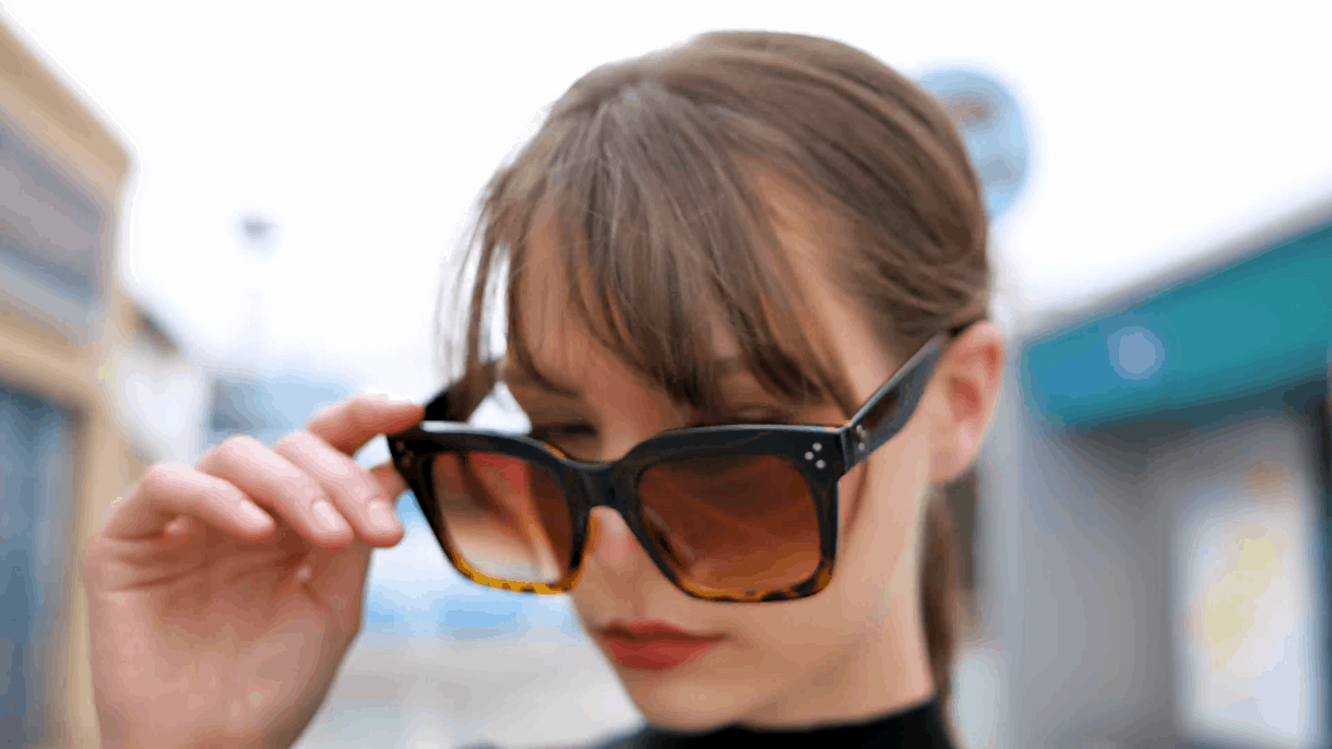 trending square sunglasses - FEISEDY