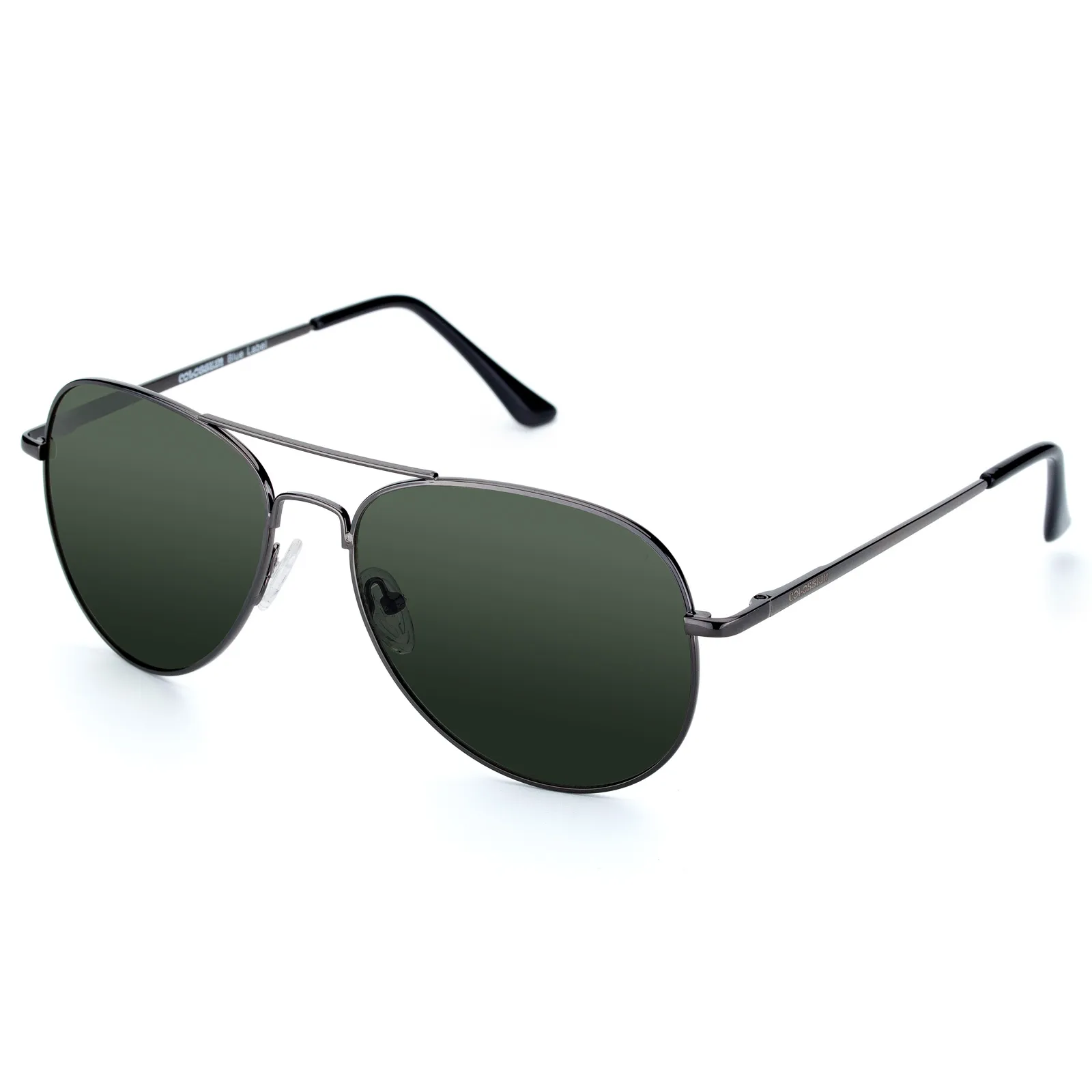 Aviator Sunglasses Night-Vision Driving Glasses Anti-Glare HD Sight Polarized Frame Ultra Light