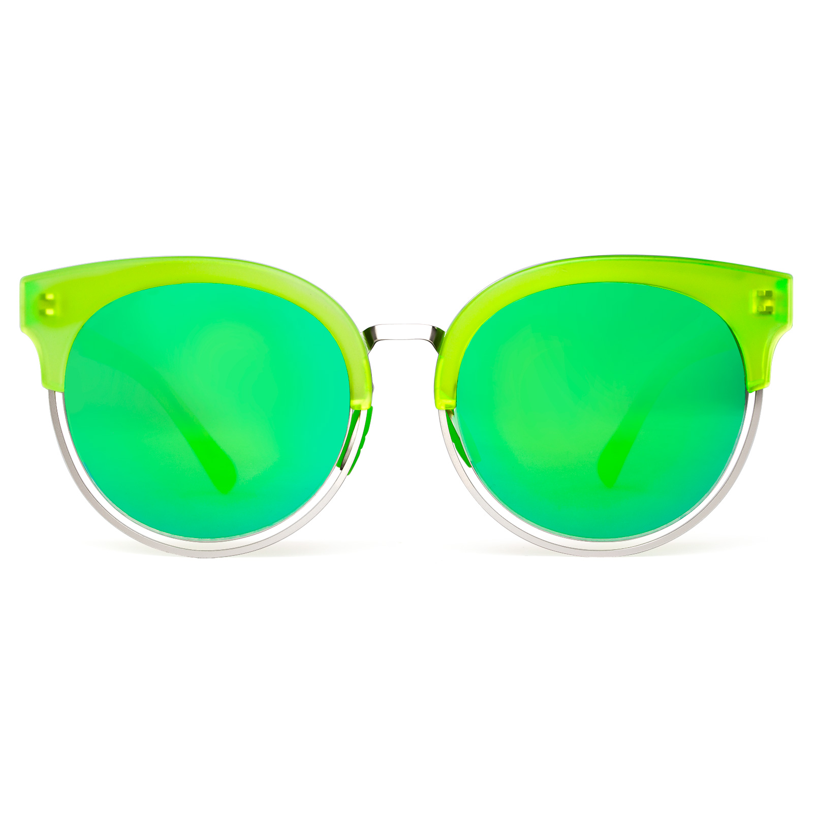 Round Vintage Sunglasses for Women, Classic Retro UV400 Designer Ladies Sunglasses