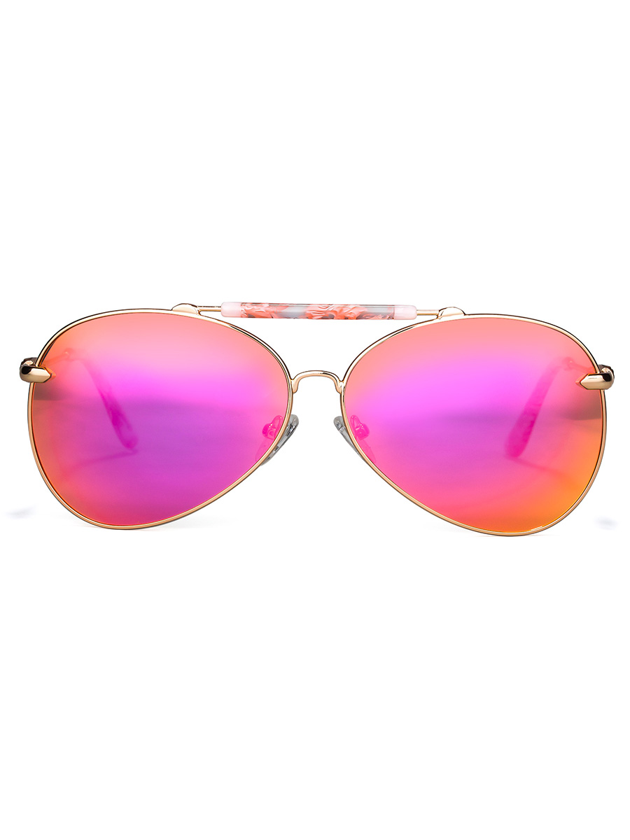 Classic Aviator Sunglasses for Men Women UV400 Protection Retro Metal Frame