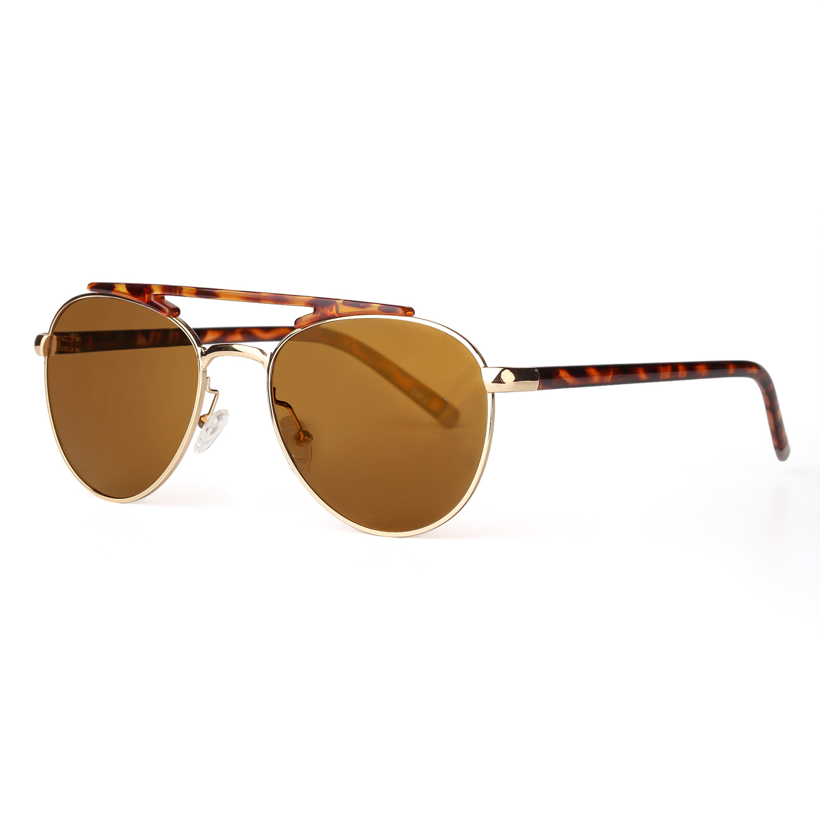Sunglasses for Men Women Polarized Sun Glasses Oversized Metal Frame 100% uv protection