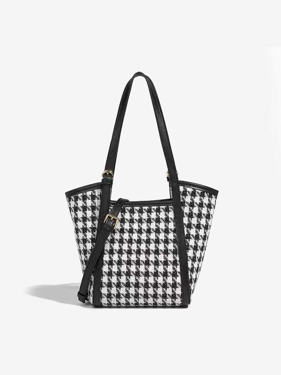 Vkoo Senior bird check tote bag