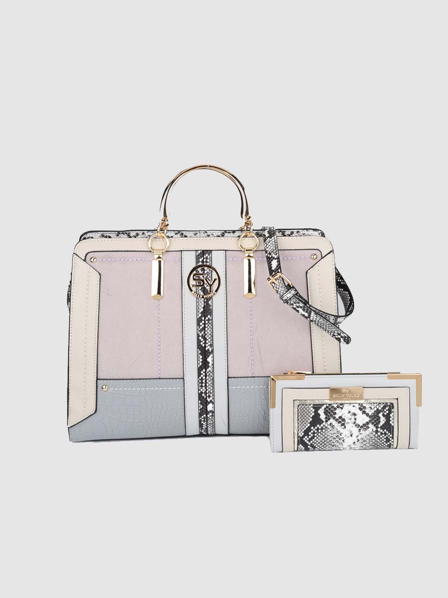 vkoo designer handbag with wallet