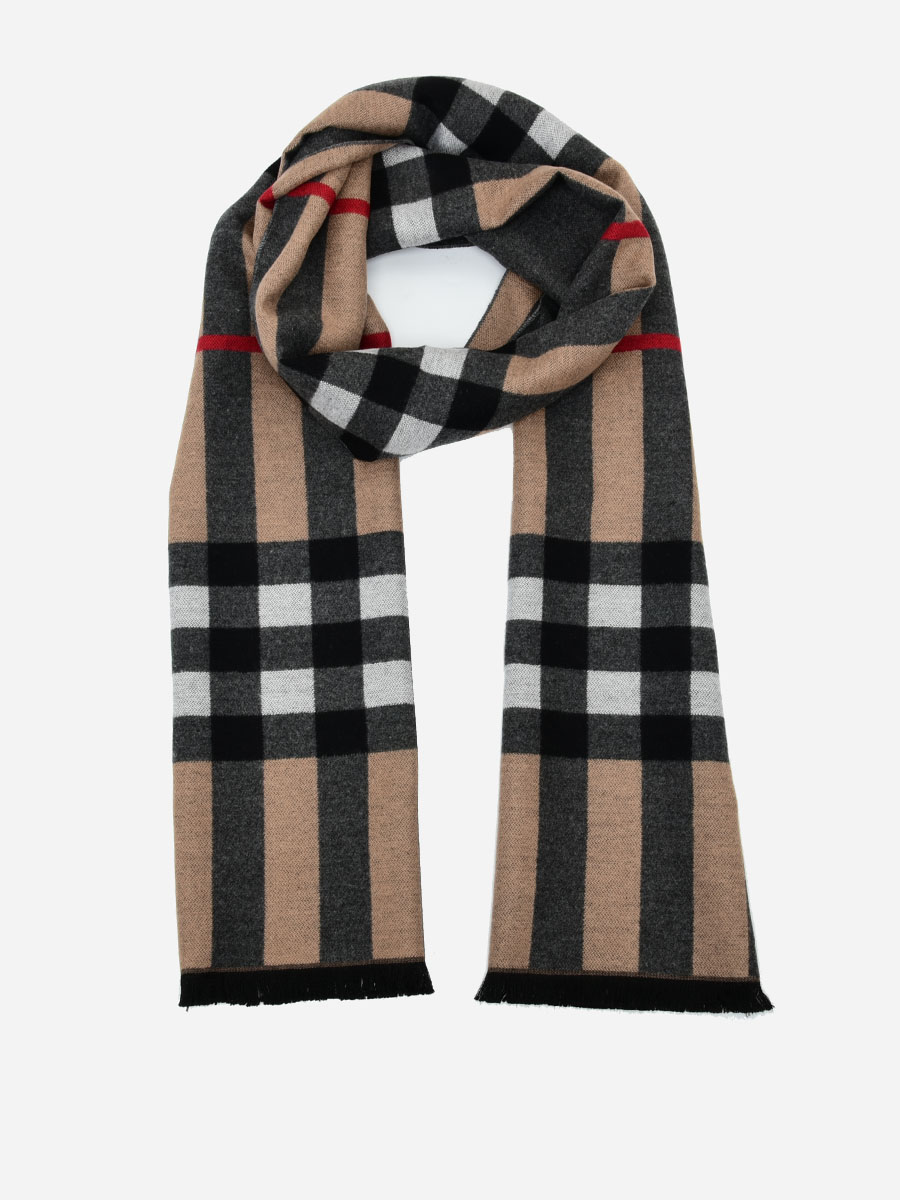 vkoo Women's Plaid Scarf Chunky Winter/Fall Warm Scarf Tartan Scarves