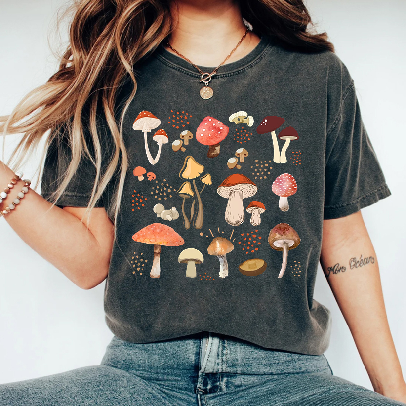 Aesthetic Mushroom T-Shirt