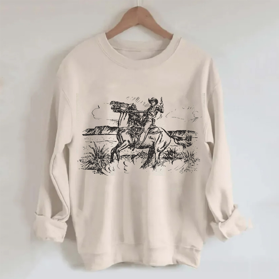 Western Cowboy Sweatshirt