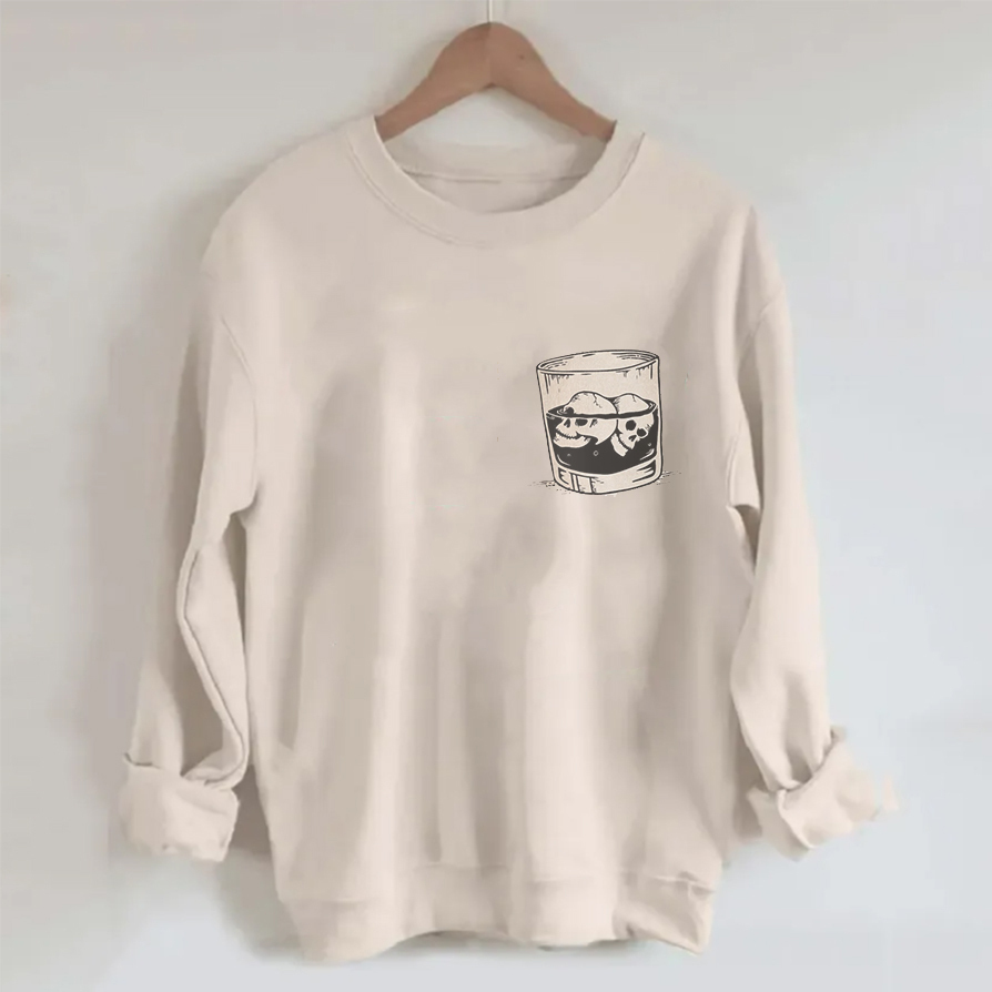 Skull Whiskey Sweatshirt
