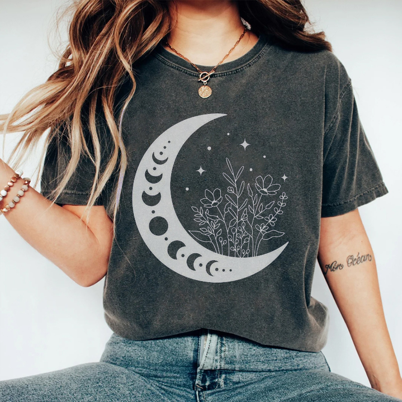 Floral Moon T-Shirt