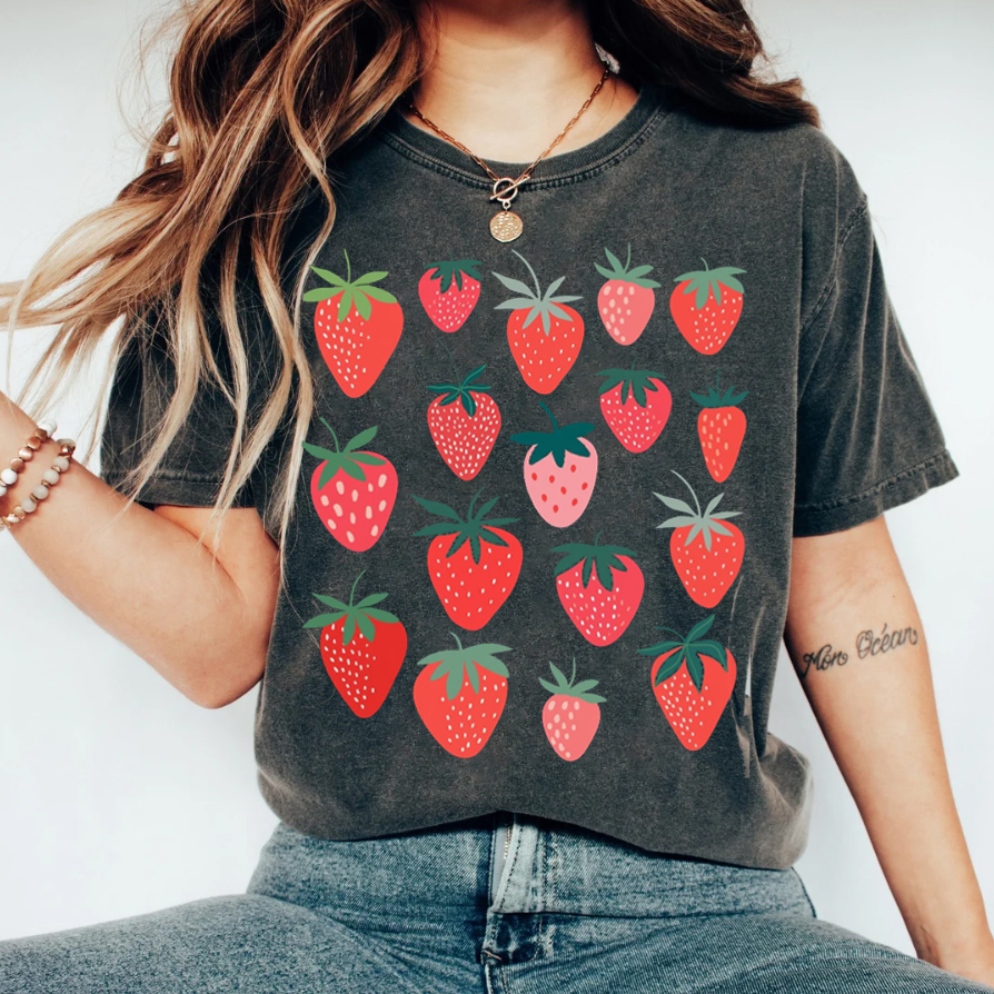 Comfort Colors Strawberry T-shirt