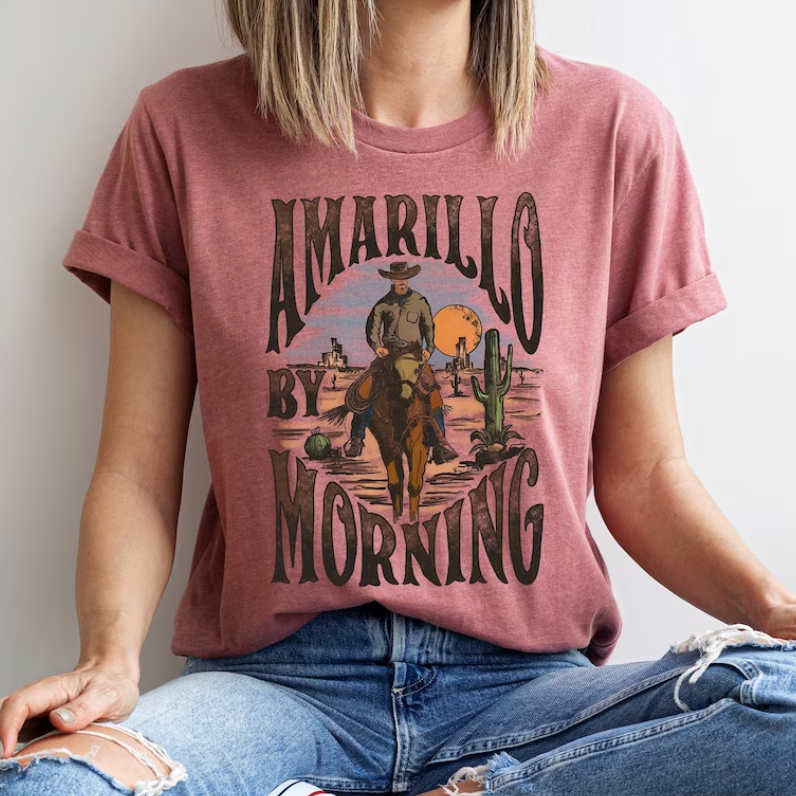 Amarillo By Morning T-shirt