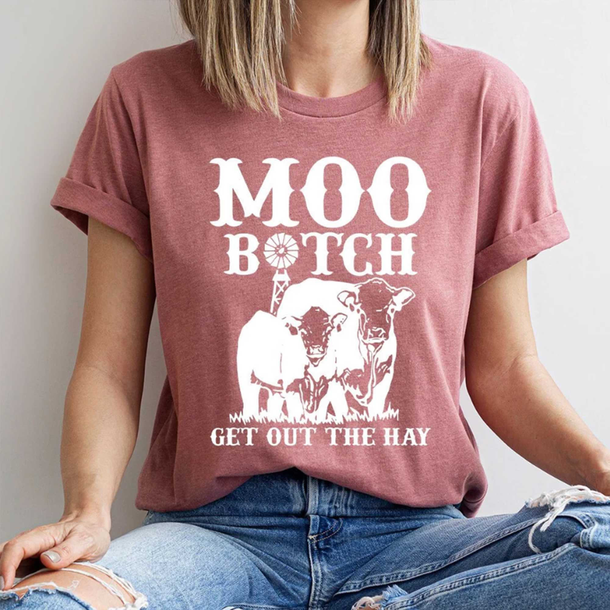Farmer Life Cow Bitch T-shirt