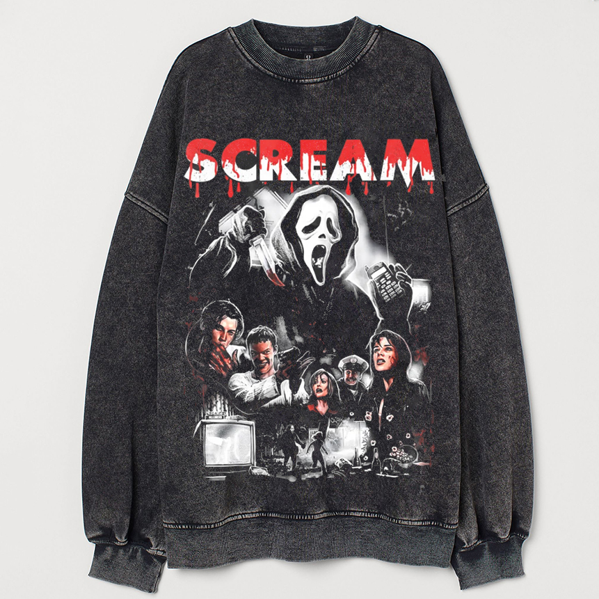 Scream Vintage Halloween Sweatshirt