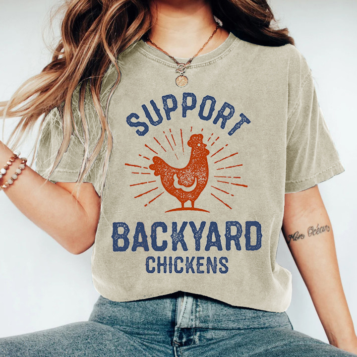 Support Backyard Chickens T-shirt