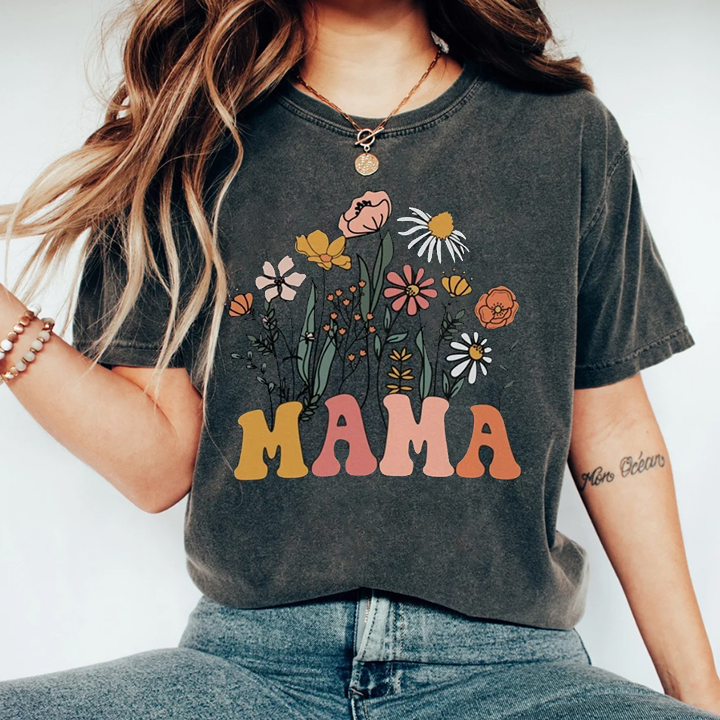 Wildflowers Mama  T-shirt
