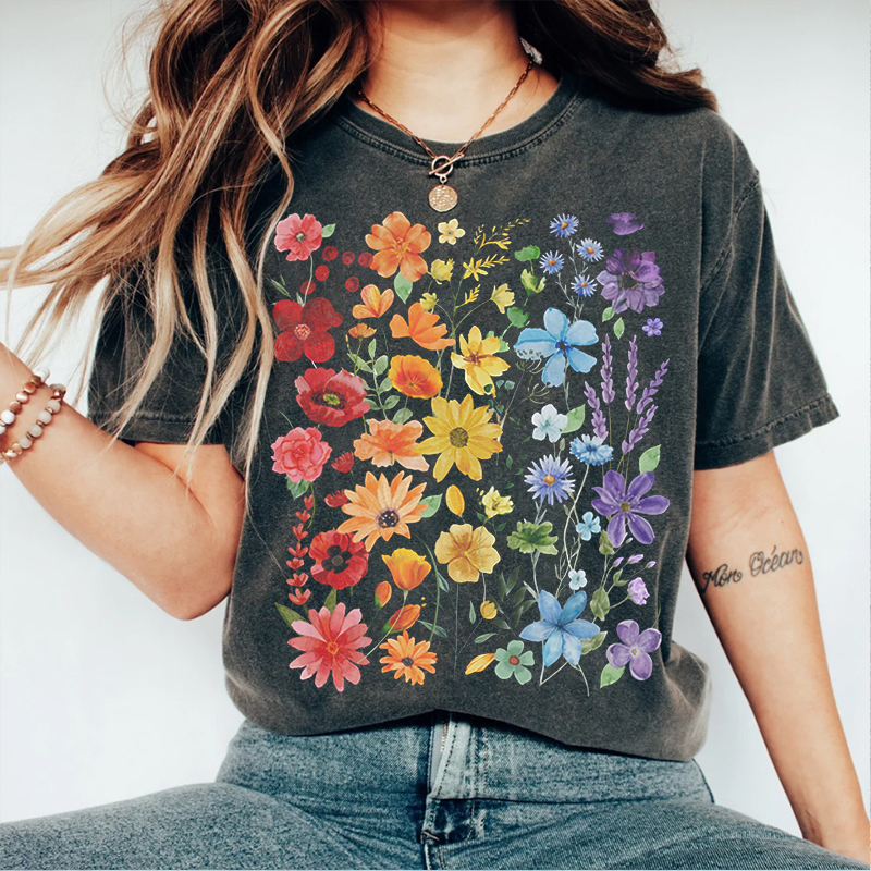 Pride Wildflowers T-shirt