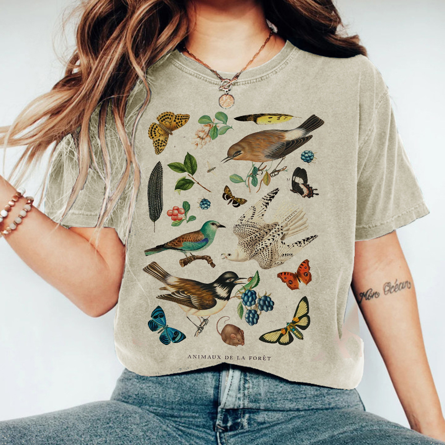 Vintage Birds T-shirt