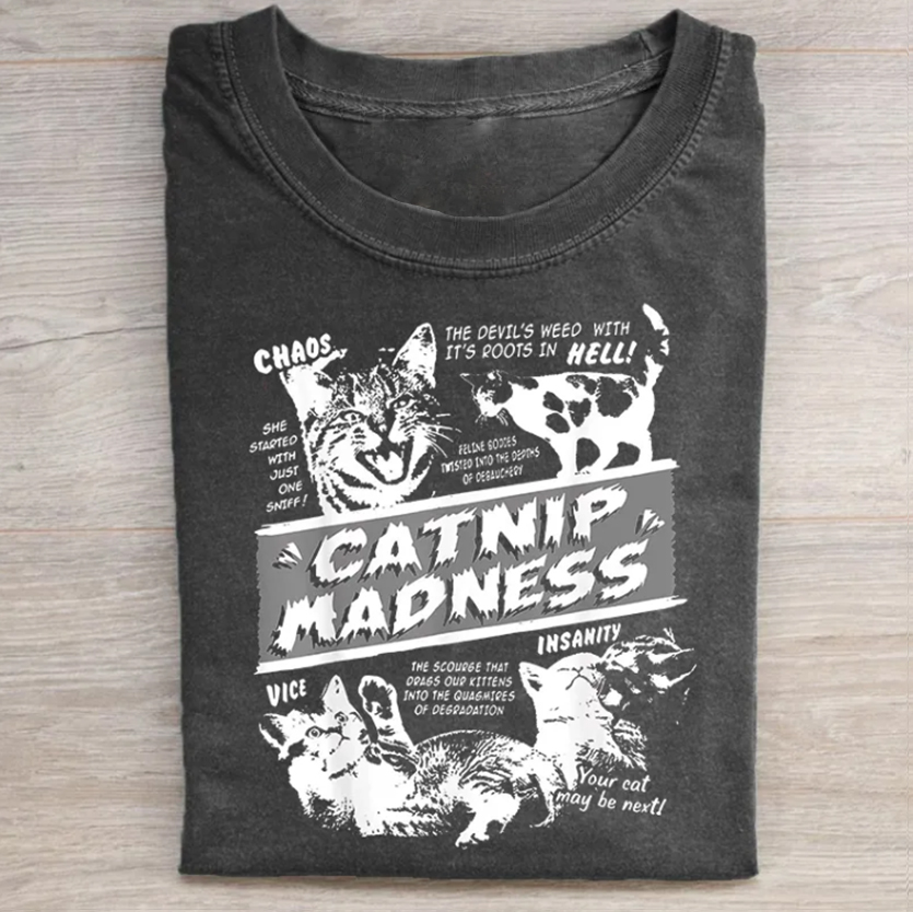 Vintage  Cool Cat  T-Shirt