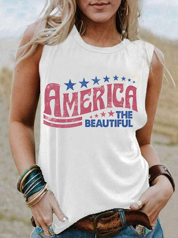 American The Beautiful Tank Top