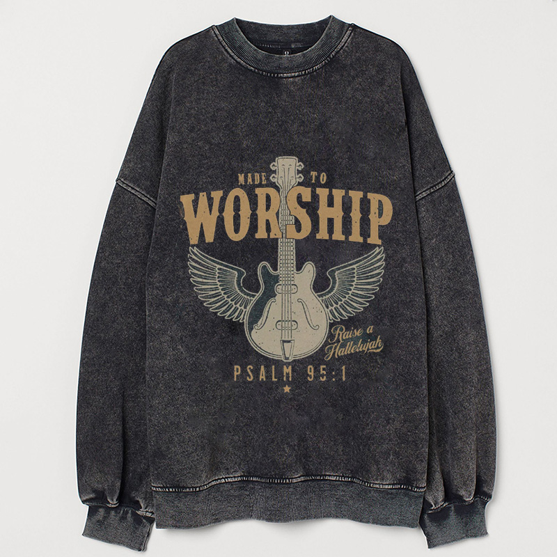 Psalm 95 Faith Vintage Sweatshirt