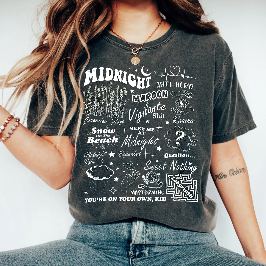 Midnights Tracklist T-shirt