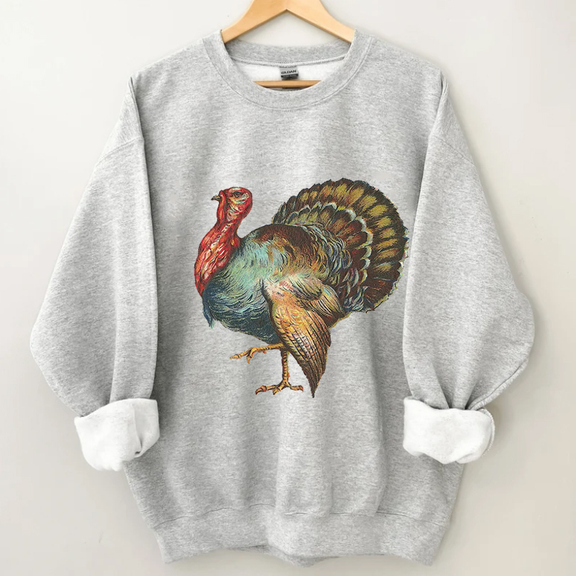 Vintage Thanksgiving Turkey Sweatshirt