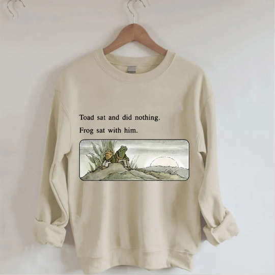 Vintage Frog And Toad Sweatshirt