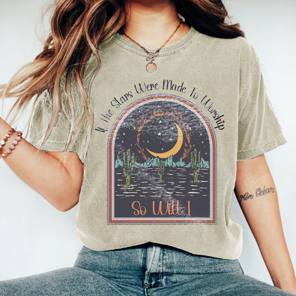 If The Stars Were Made To Worship T-shirt
