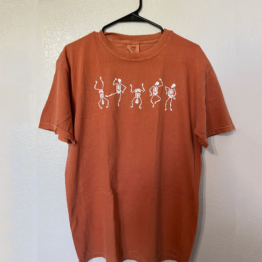 Dancing Skeleton Halloween Shirt 