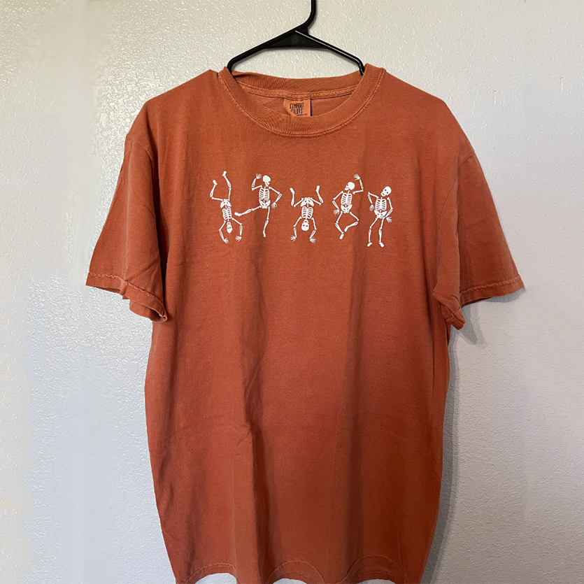 Dancing Skeleton Halloween Shirt 
