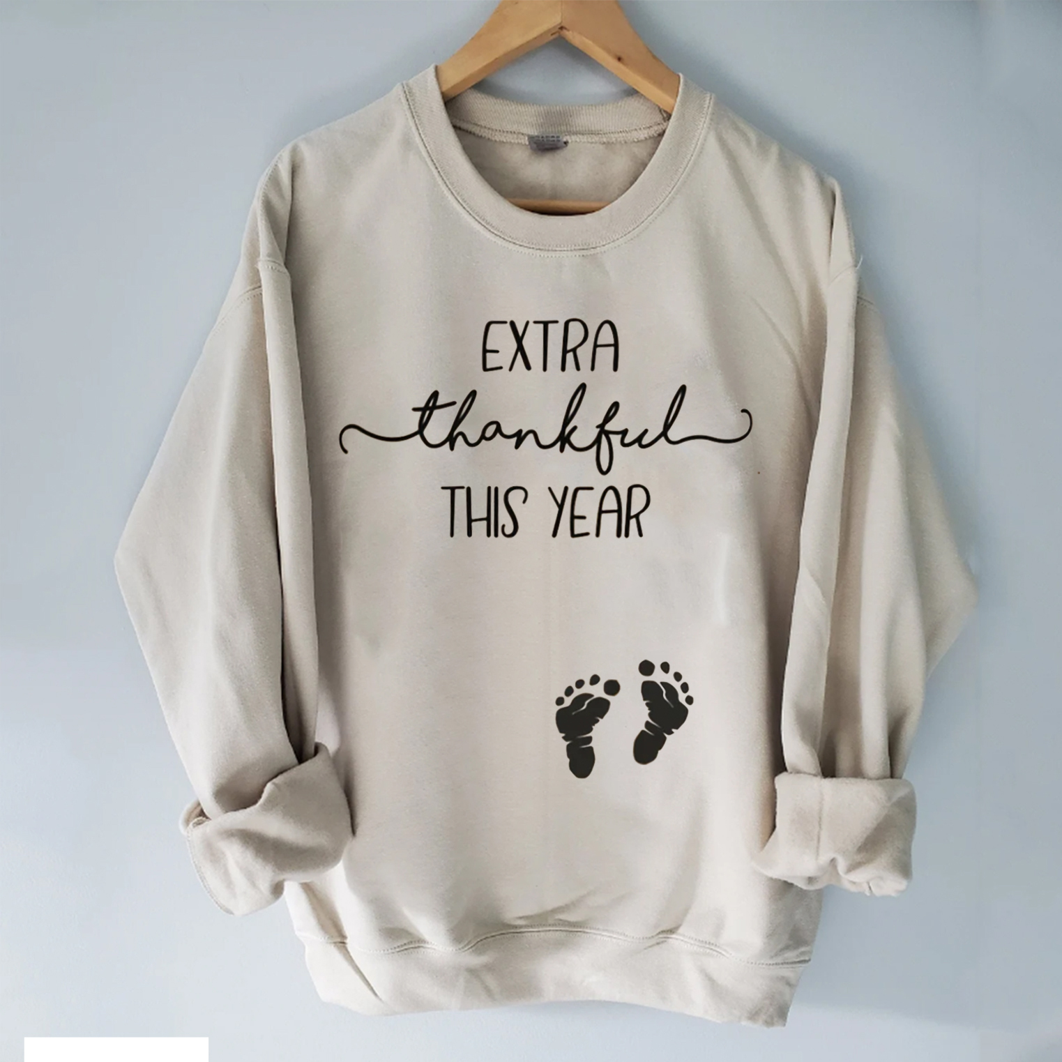 Thanksgiving Maternity Sweatshirt