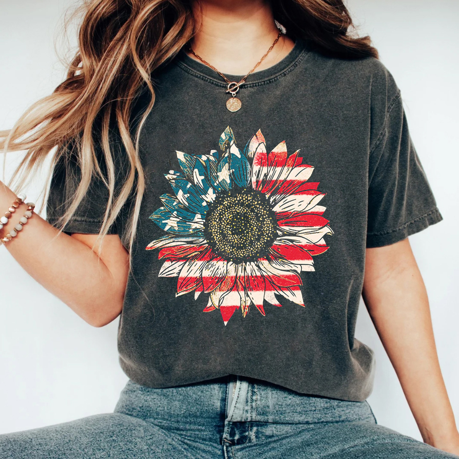 America Sunflower Shirt