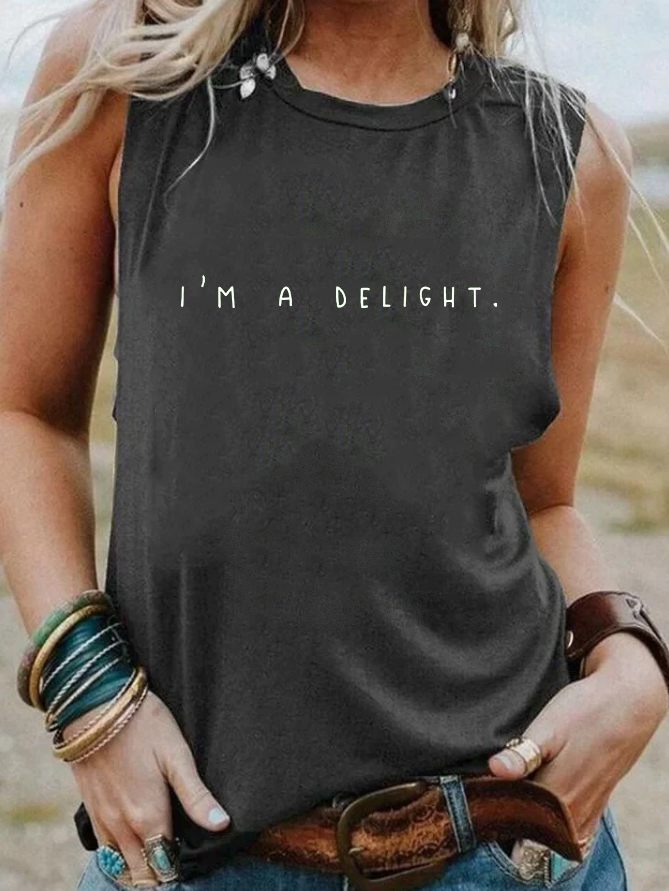 I'm a Delight, Sarcastic Tank