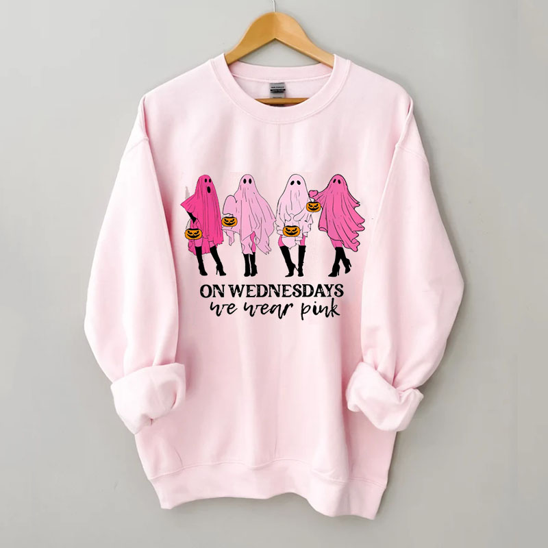 On Wednesday We Wear Pink Sweatshirt