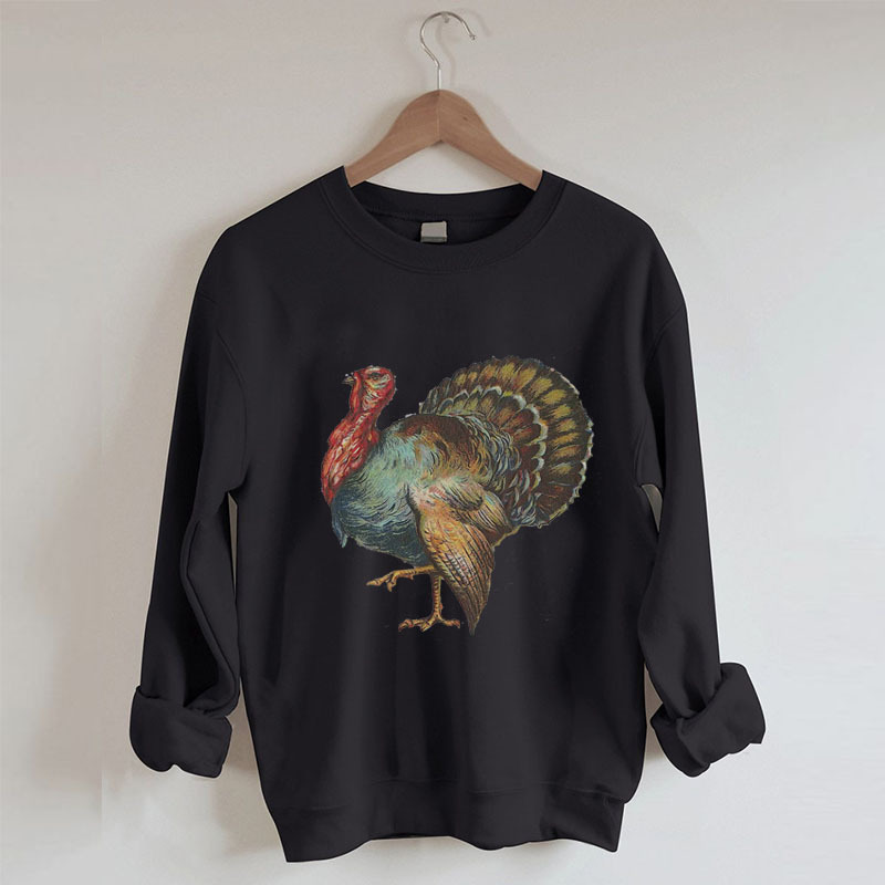 Vintage Thanksgiving Turkey Sweatshirt
