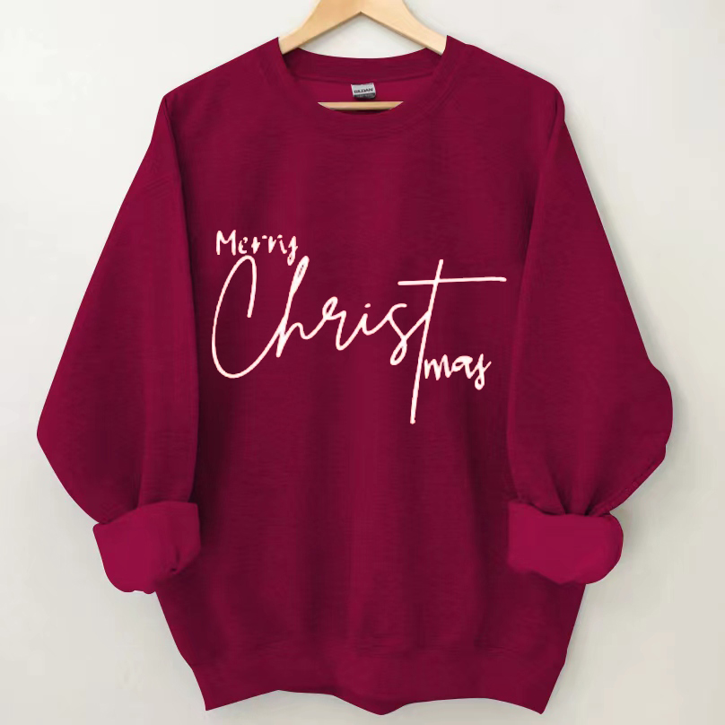 Merry CHRISTmas Sweatshirt