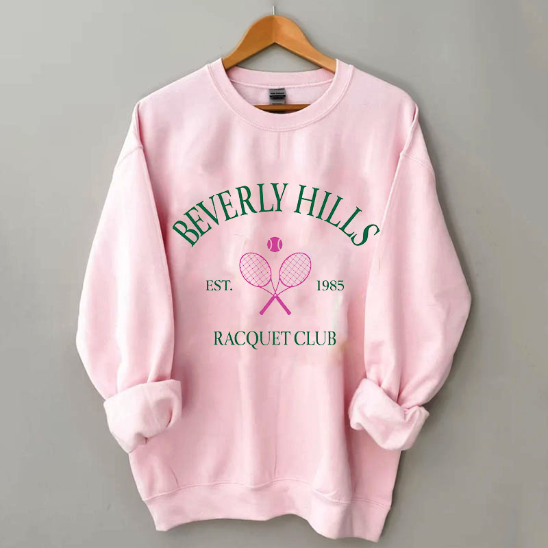 Beverly hills tennis online club sweatshirt